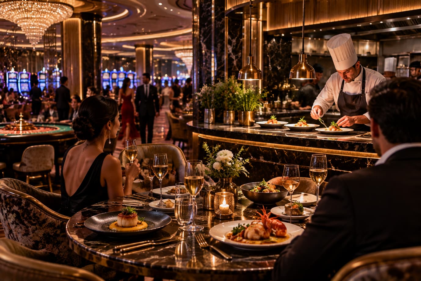 Global Food Culture Trends in Luxury Casino Resorts